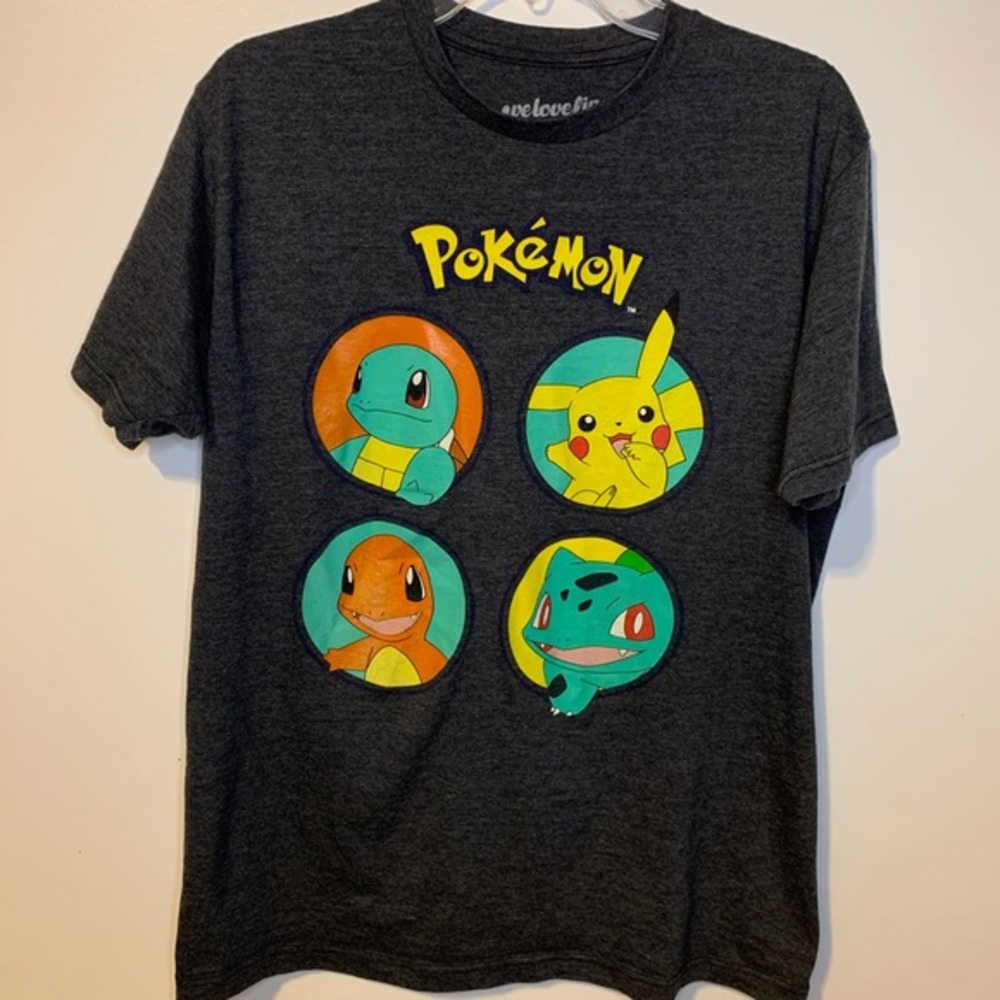 GUC - Pokémon graphic tee - soft heather gray